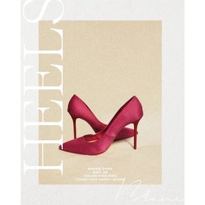 ZARA red/pink heels